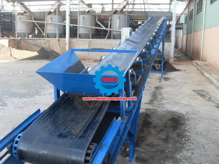 Băng tải cao su lòng máng